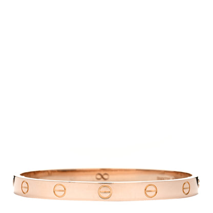 Cartier 18K Pink Gold LOVE Bracelet 17 2 of 5