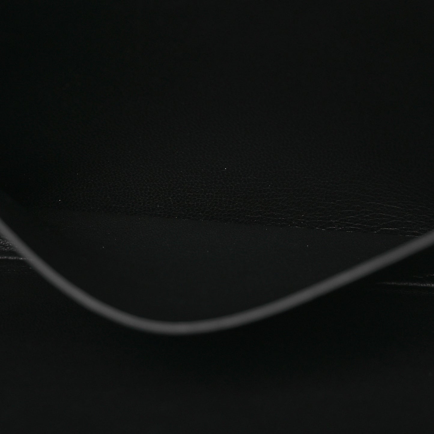 Lambskin Cocomail Envelope Clutch Black