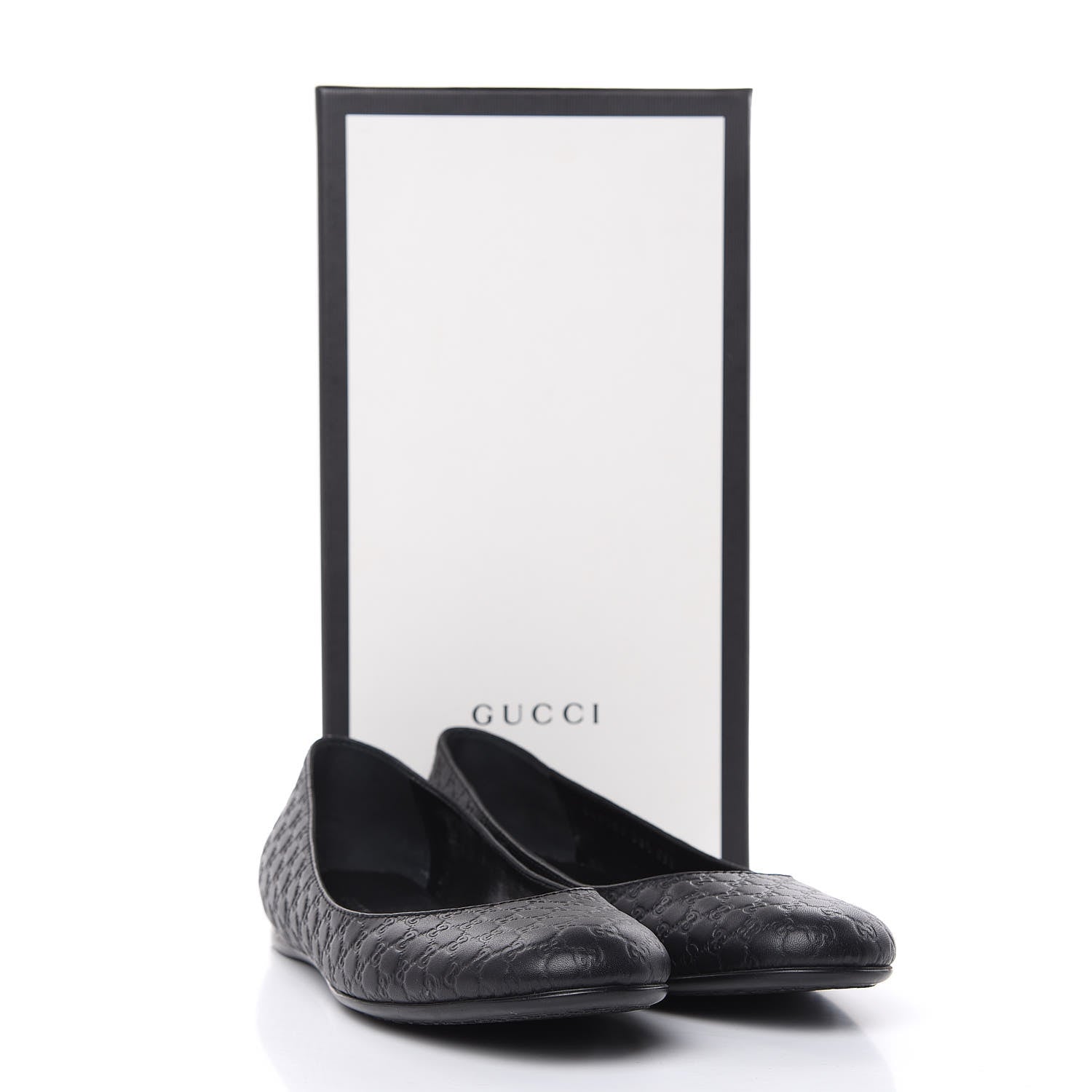 Gucci Microguccissima Flats 38.5 Black 11 of 11