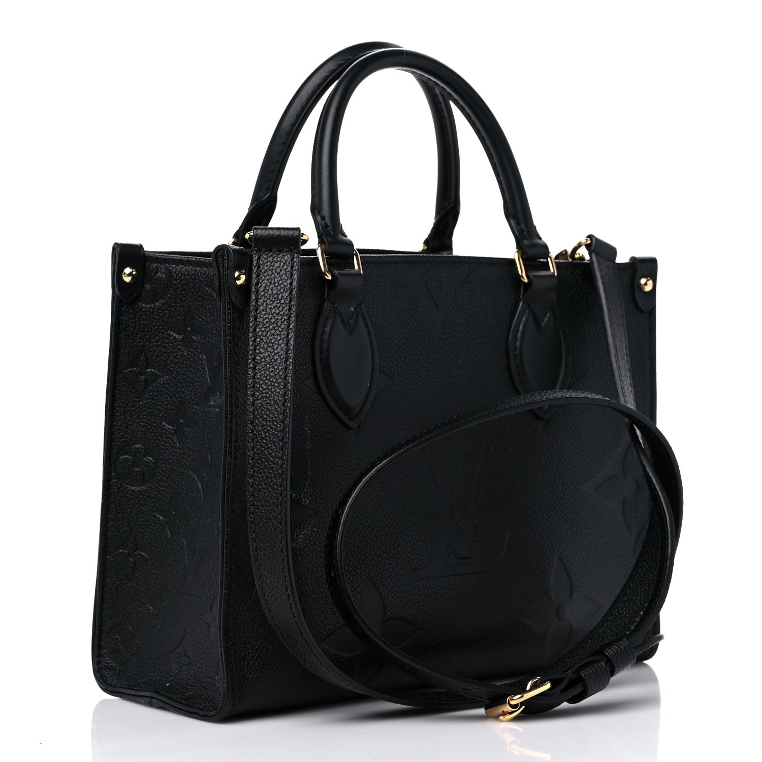 Louis Vuitton Empreinte Monogram Giant Onthego PM Black 3 of 11