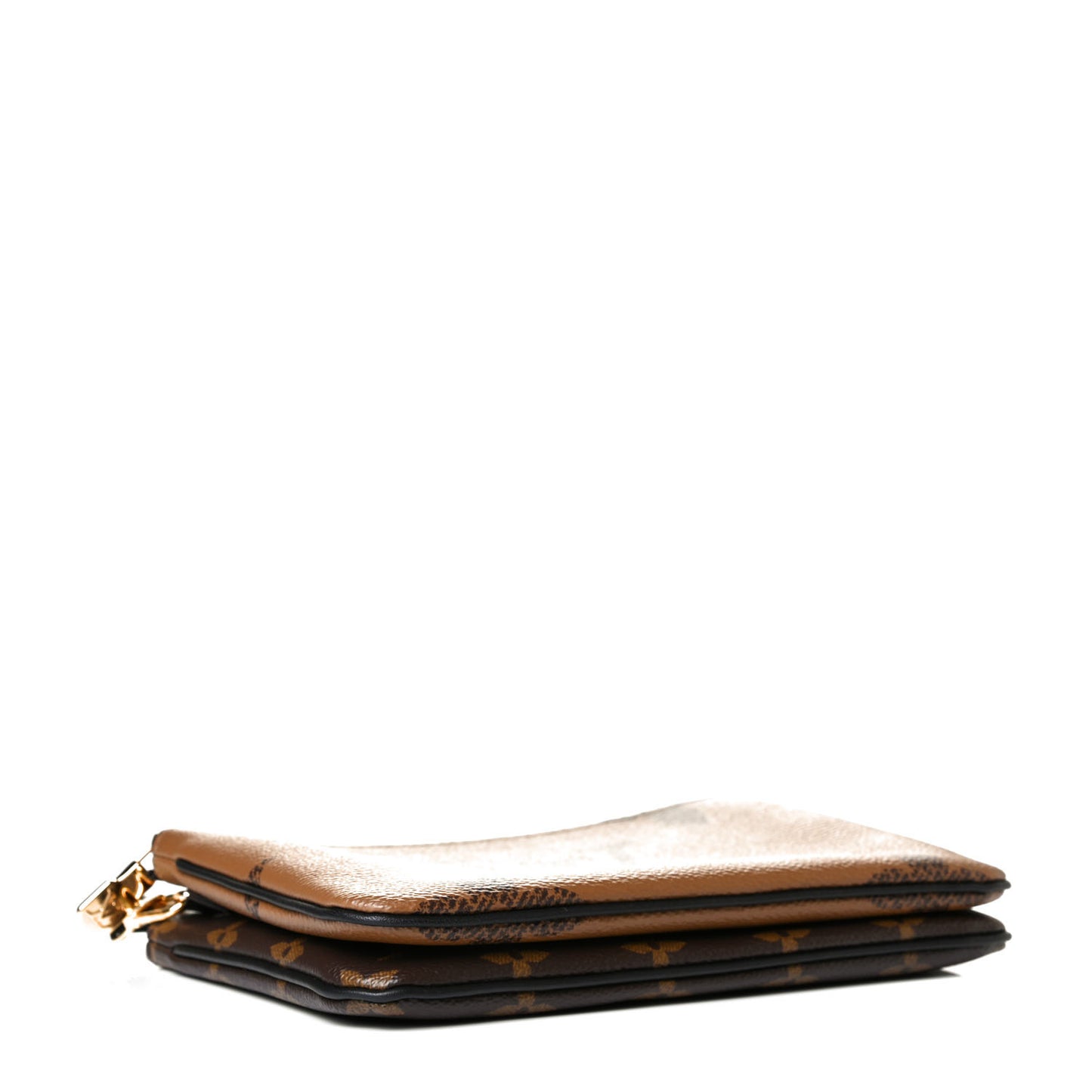 Reverse Monogram Giant Double Zip Pochette