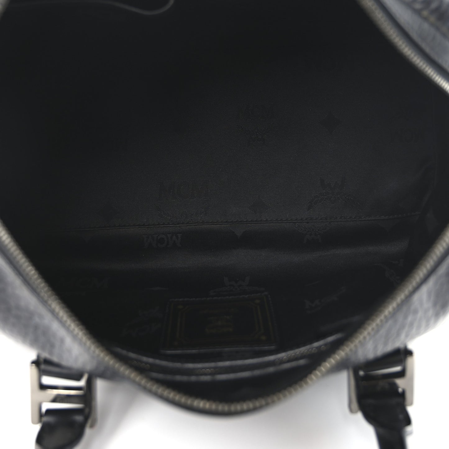 Visetos Heritage Medium Boston Bag Black