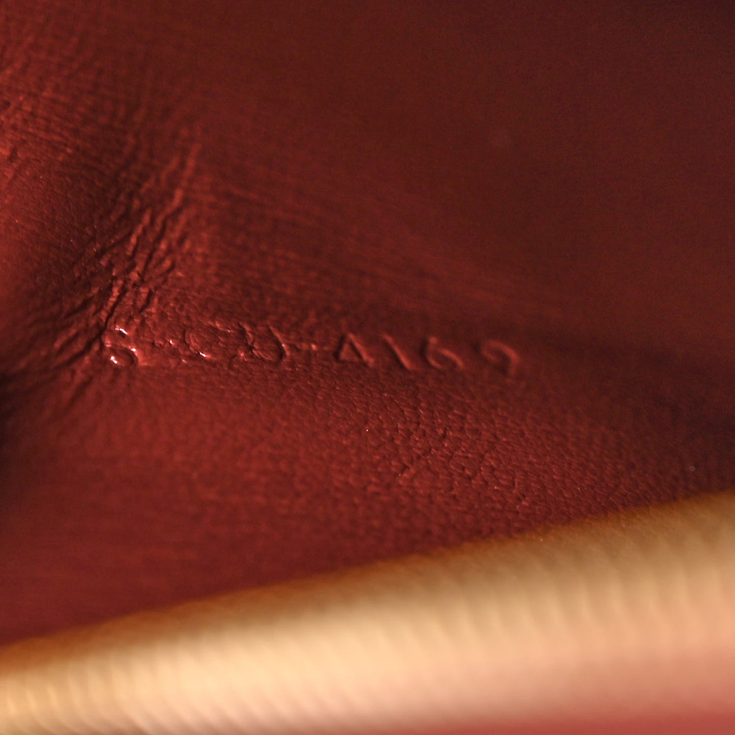 Liege Calfskin Medium Classic Box Flap Bag Burgundy
