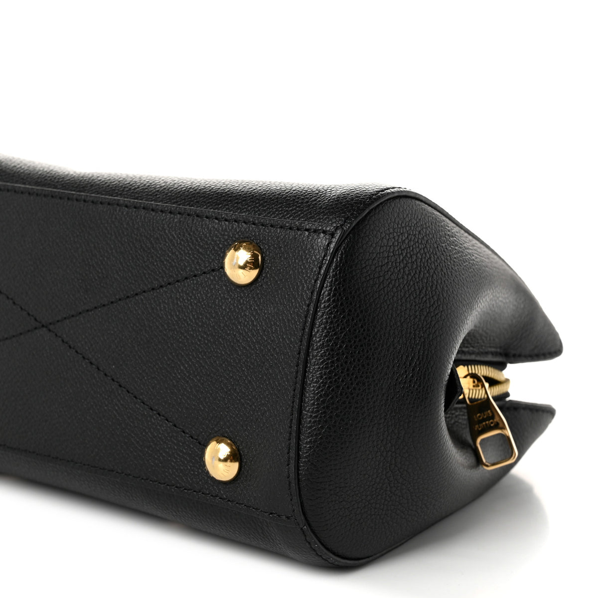 Louis Vuitton Empreinte Monogram Giant Montaigne BB Black Beige 9 of 10