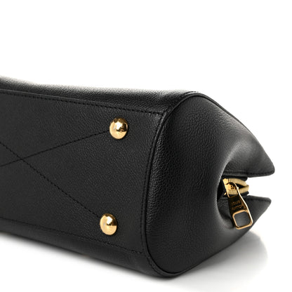 Louis Vuitton Empreinte Monogram Giant Montaigne BB Black Beige 9 of 10
