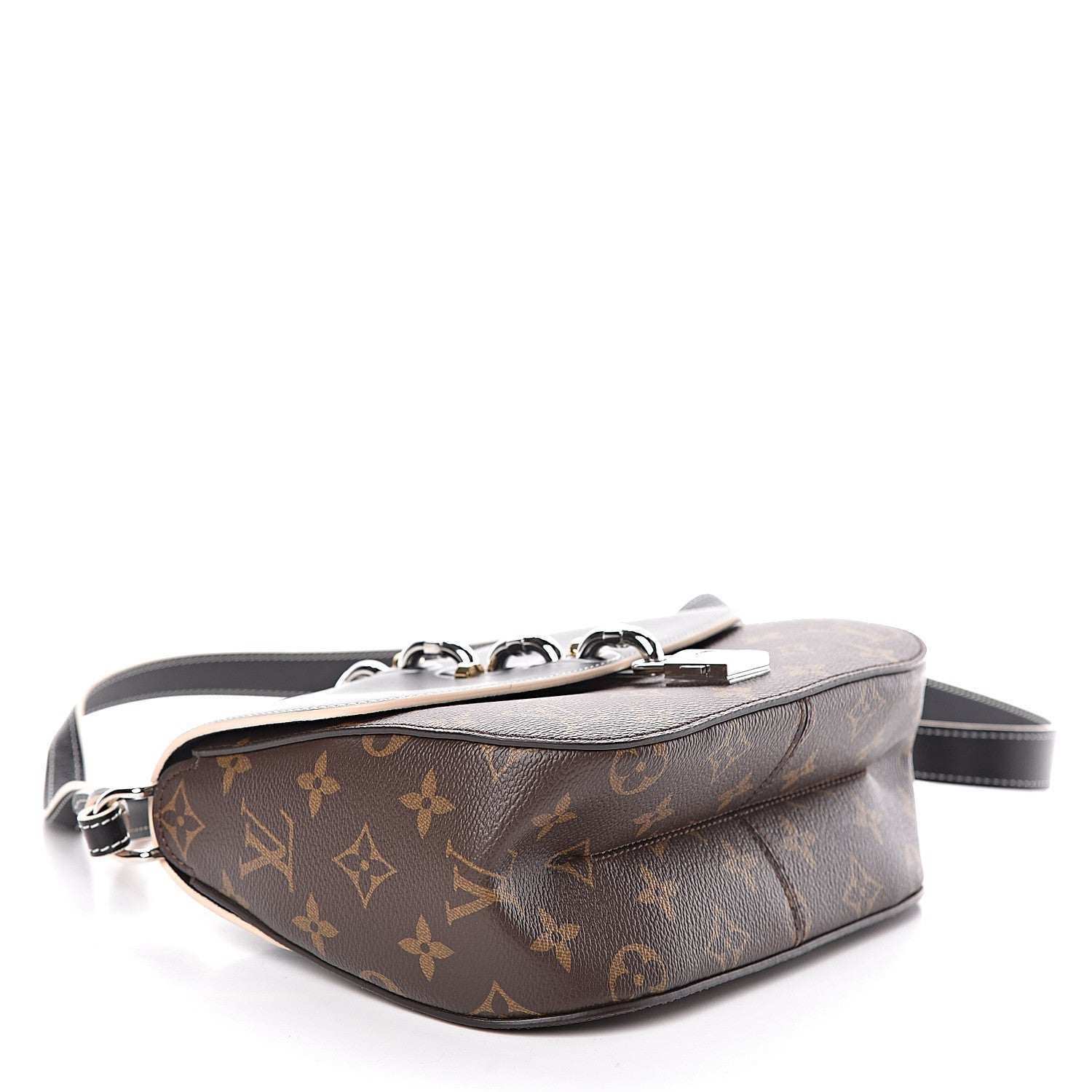 Louis Vuitton Calfskin Monogram Chain It Bag PM Black 5 of 10