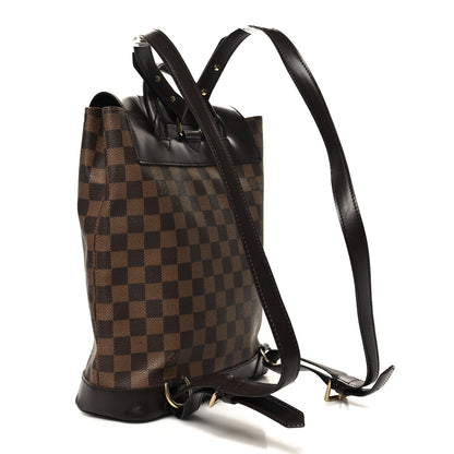 Louis Vuitton Damier Ebene Soho Backpack 3 of 9