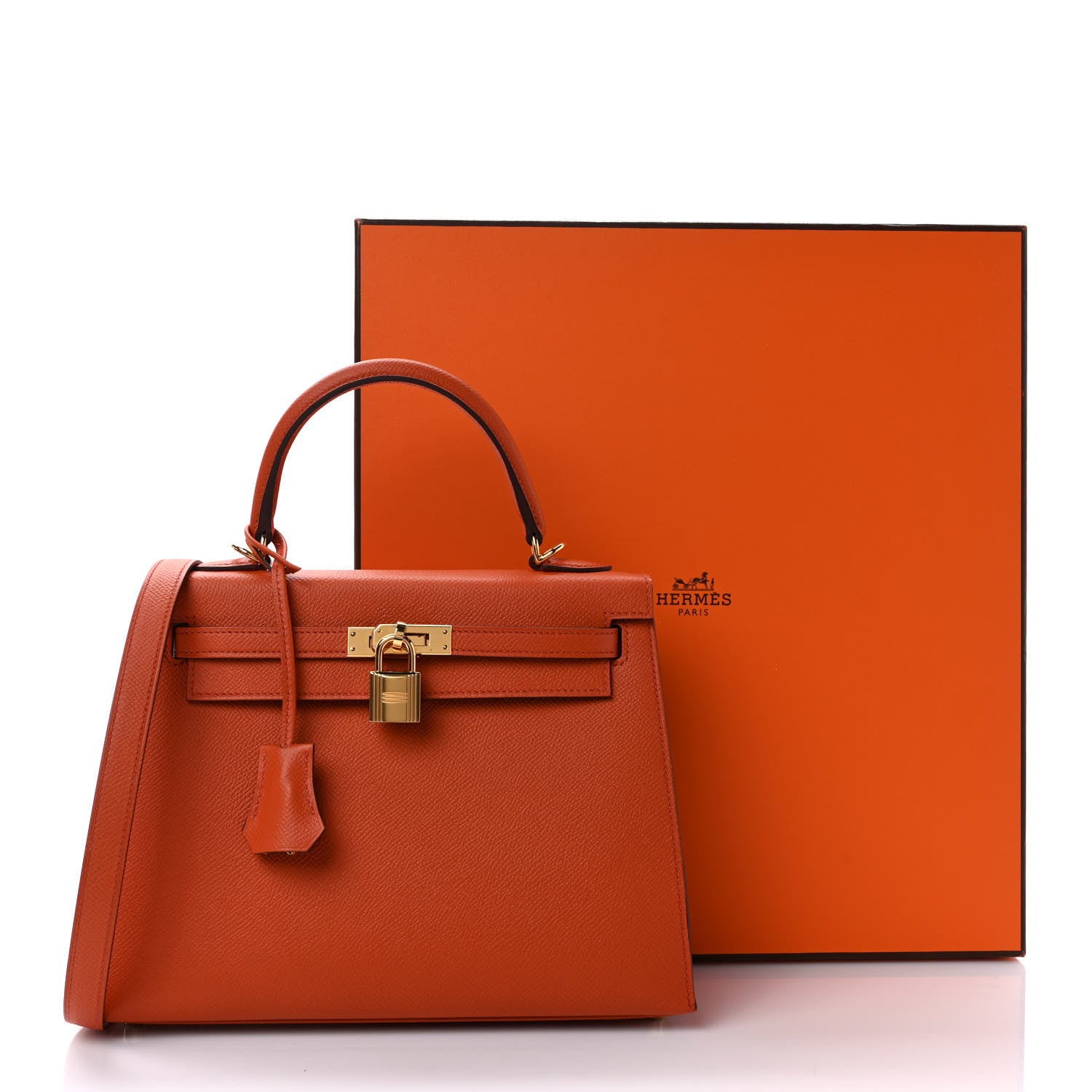 Hermes Epsom Kelly Sellier 25 Terre Battue 9 of 9