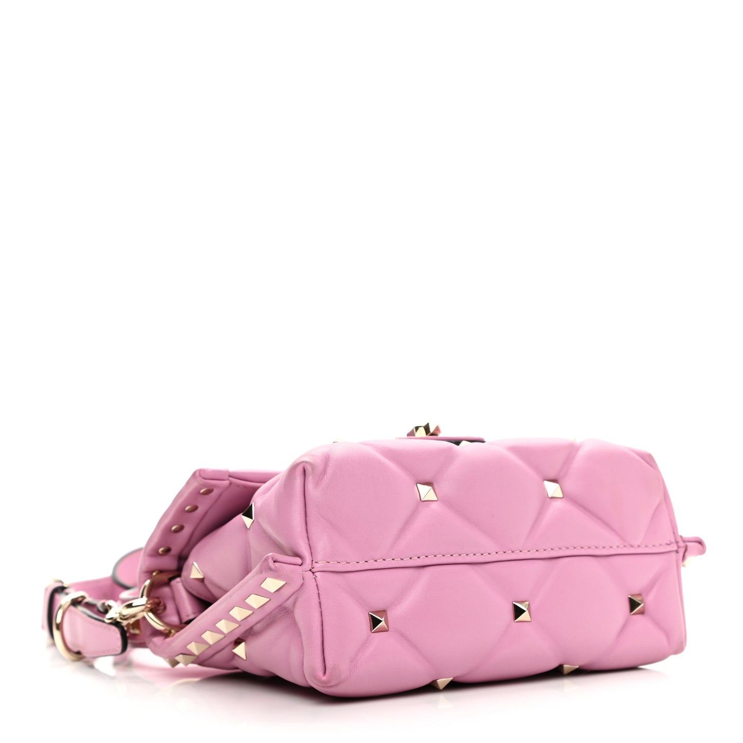 Nappa Mini Candystud Top Handle Bag Absolute