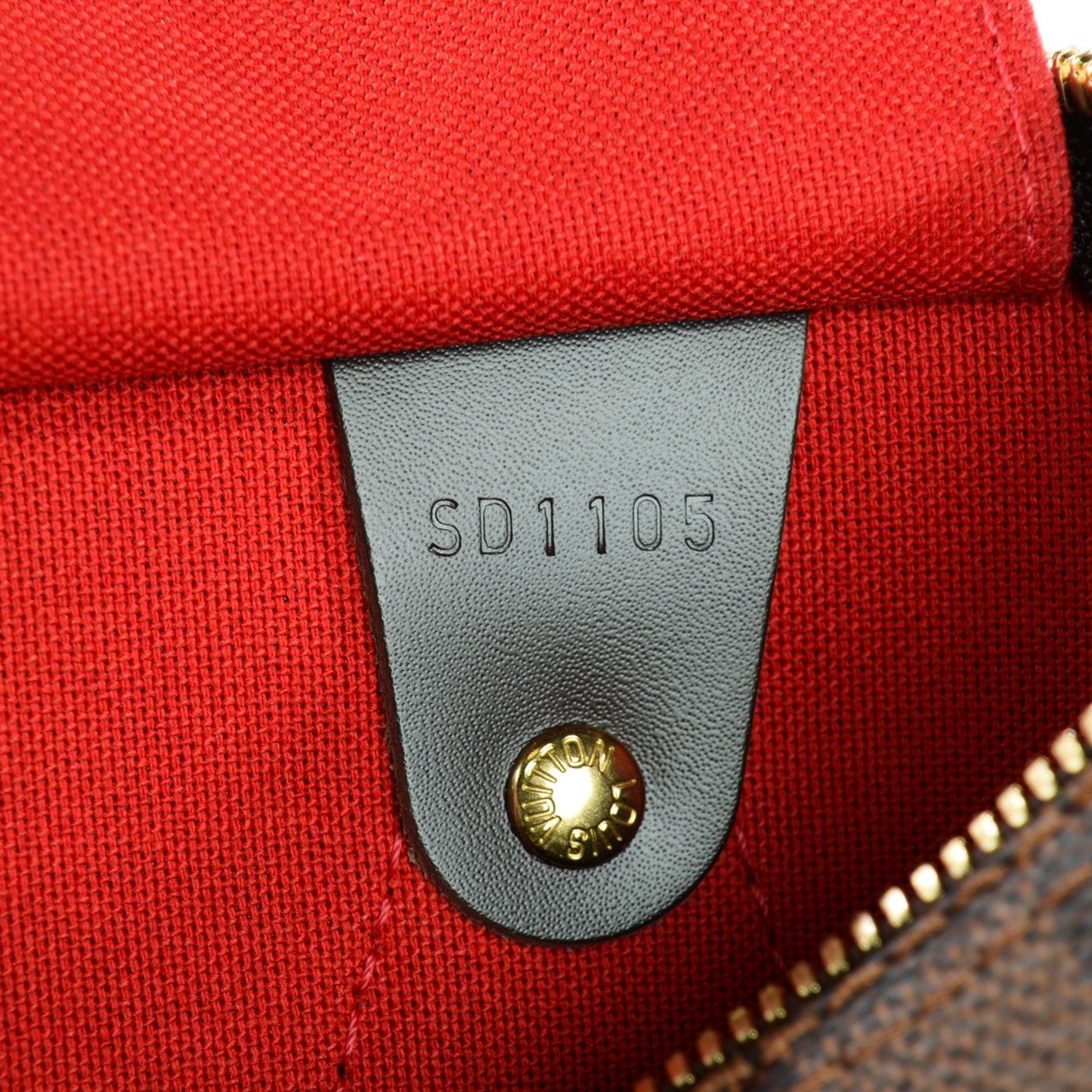 Louis Vuitton Damier Ebene Speedy Bandouliere 30 6 of 8