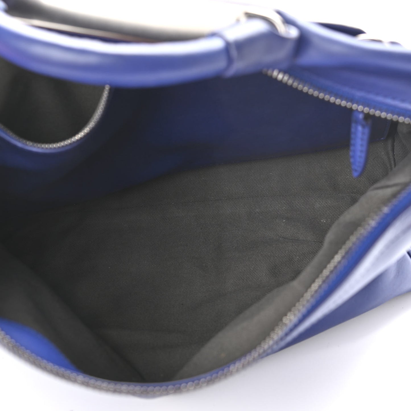Calfskin Large Ryder Satchel Ultramarine