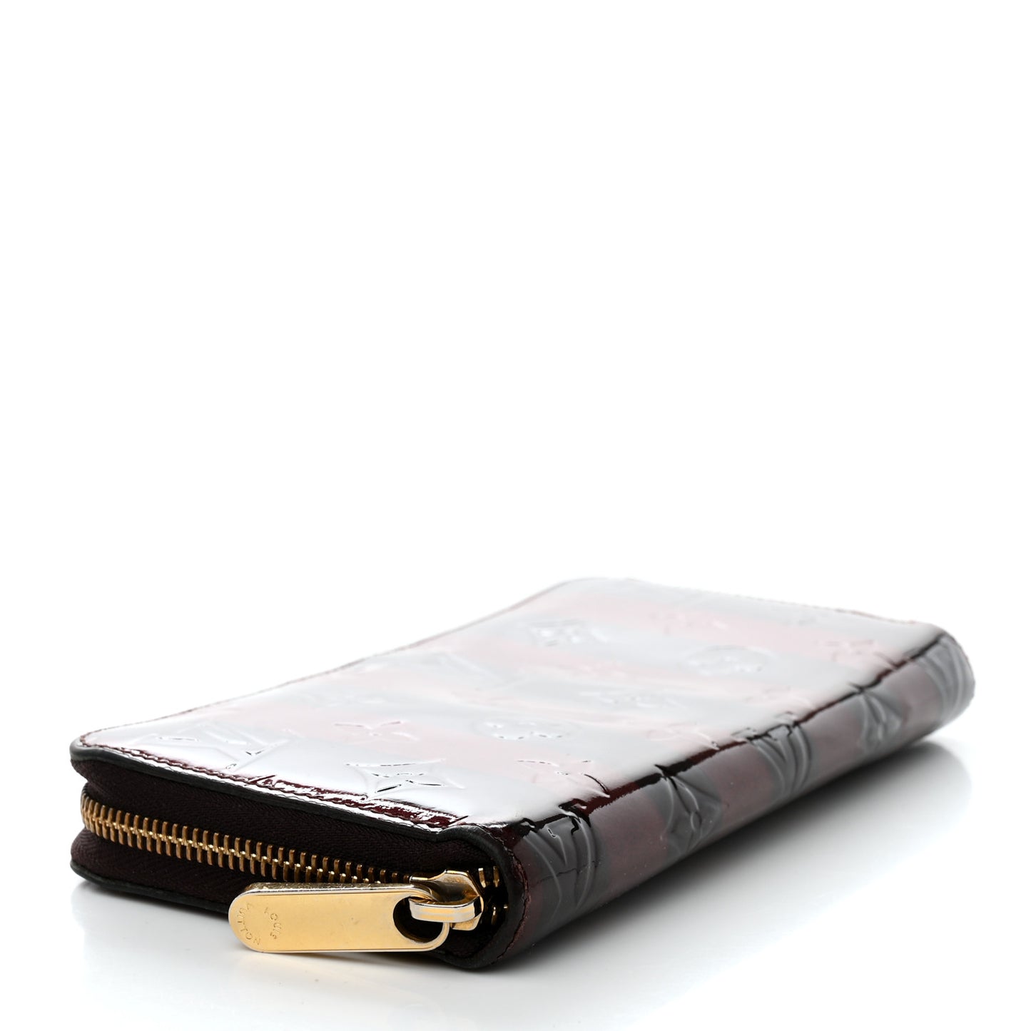 Vernis Rayures Zippy Wallet Amarante
