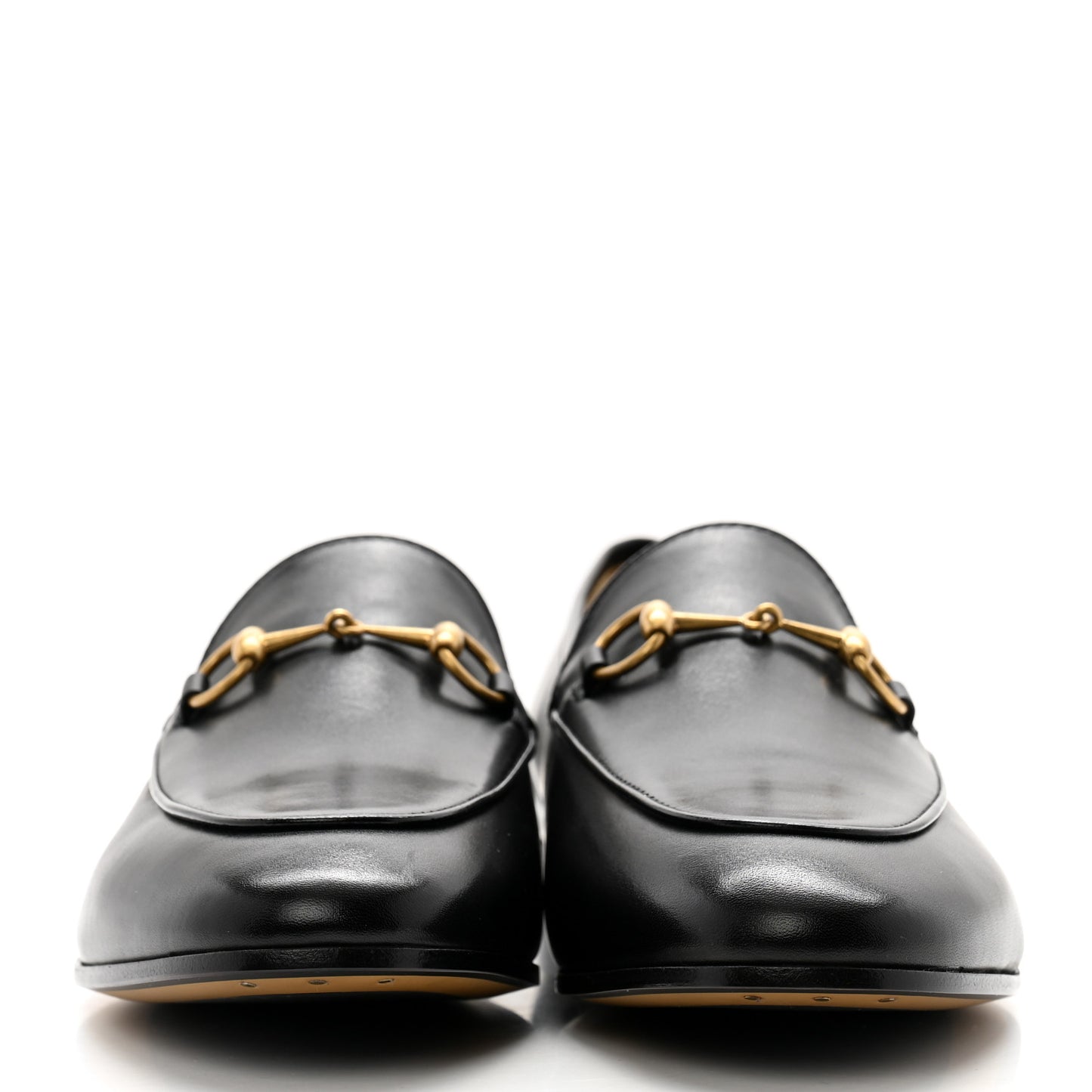 Calfskin Womens Jordaan Loafers 38.5 Black