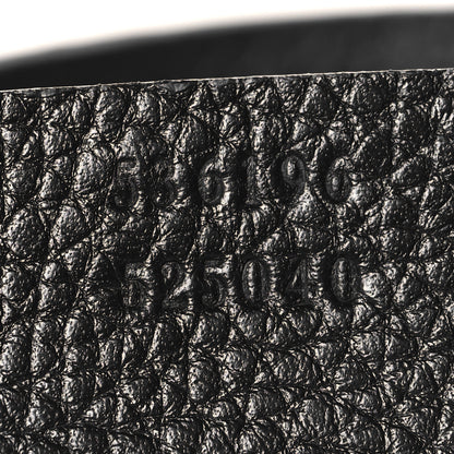 Gucci Pebbled Calfskin Medium Soho Chain Shoulder Bag Black 7 of 10