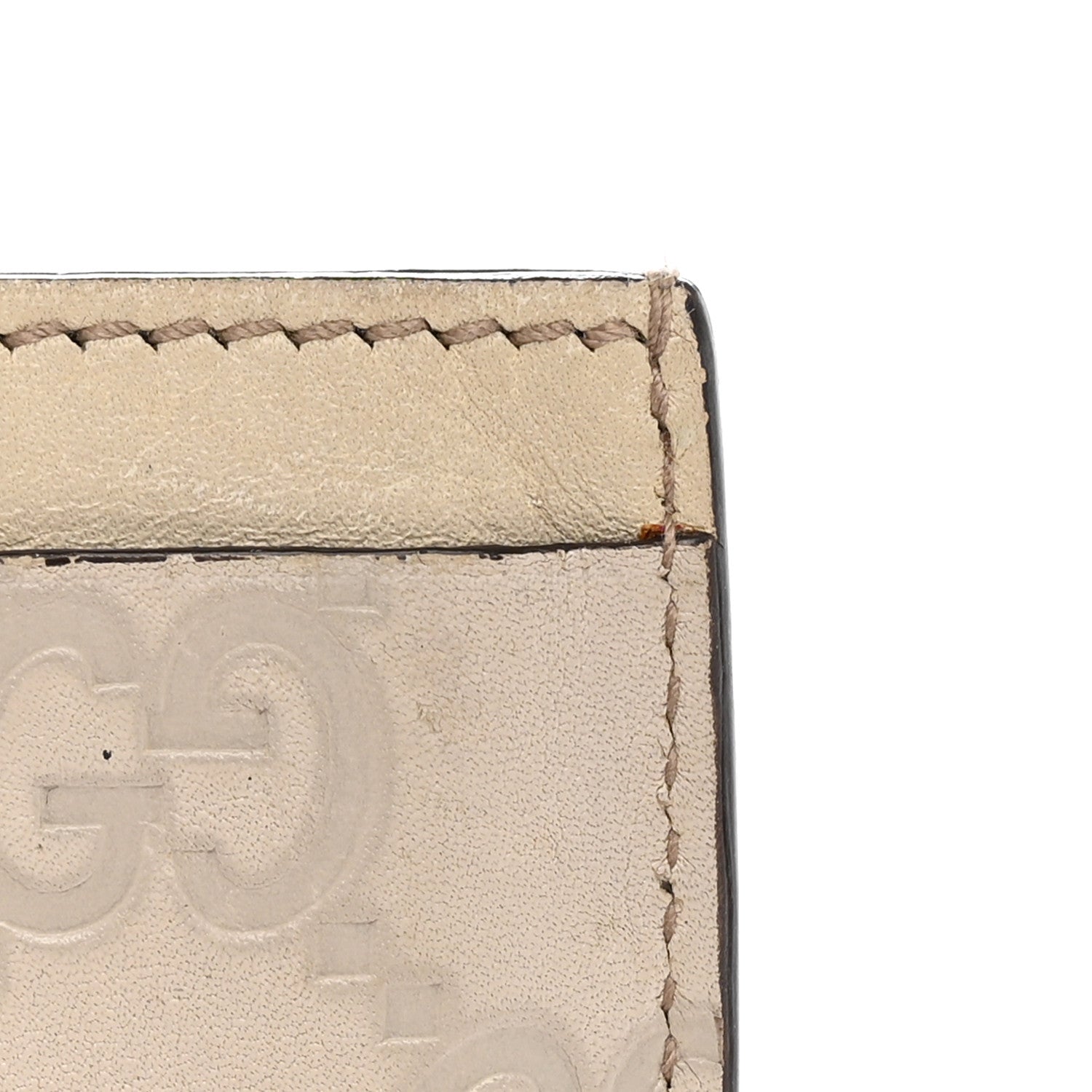 Gucci Guccissima Card Holder White 12 of 15