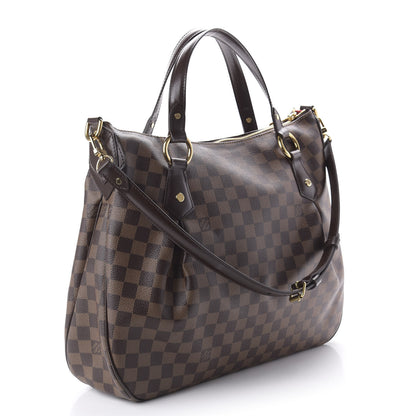 Louis Vuitton Damier Ebene Evora MM 3 of 9