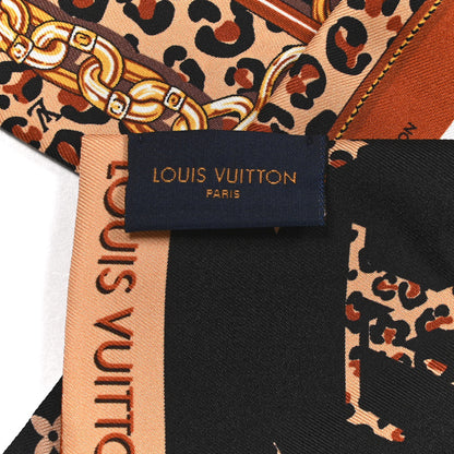 Louis Vuitton Silk Monogram Wild At Heart Bandeau Black 4 of 7
