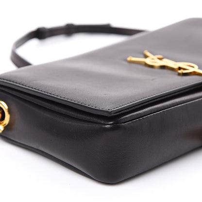 Saint Laurent Lambskin Monogram Tassel Kate 99 Black 9 of 10