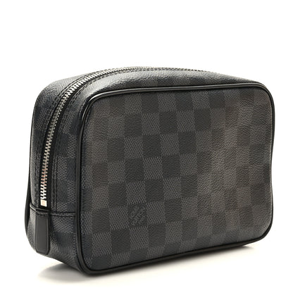 Louis Vuitton Damier Graphite Toilet Pouch PM 3 of 9