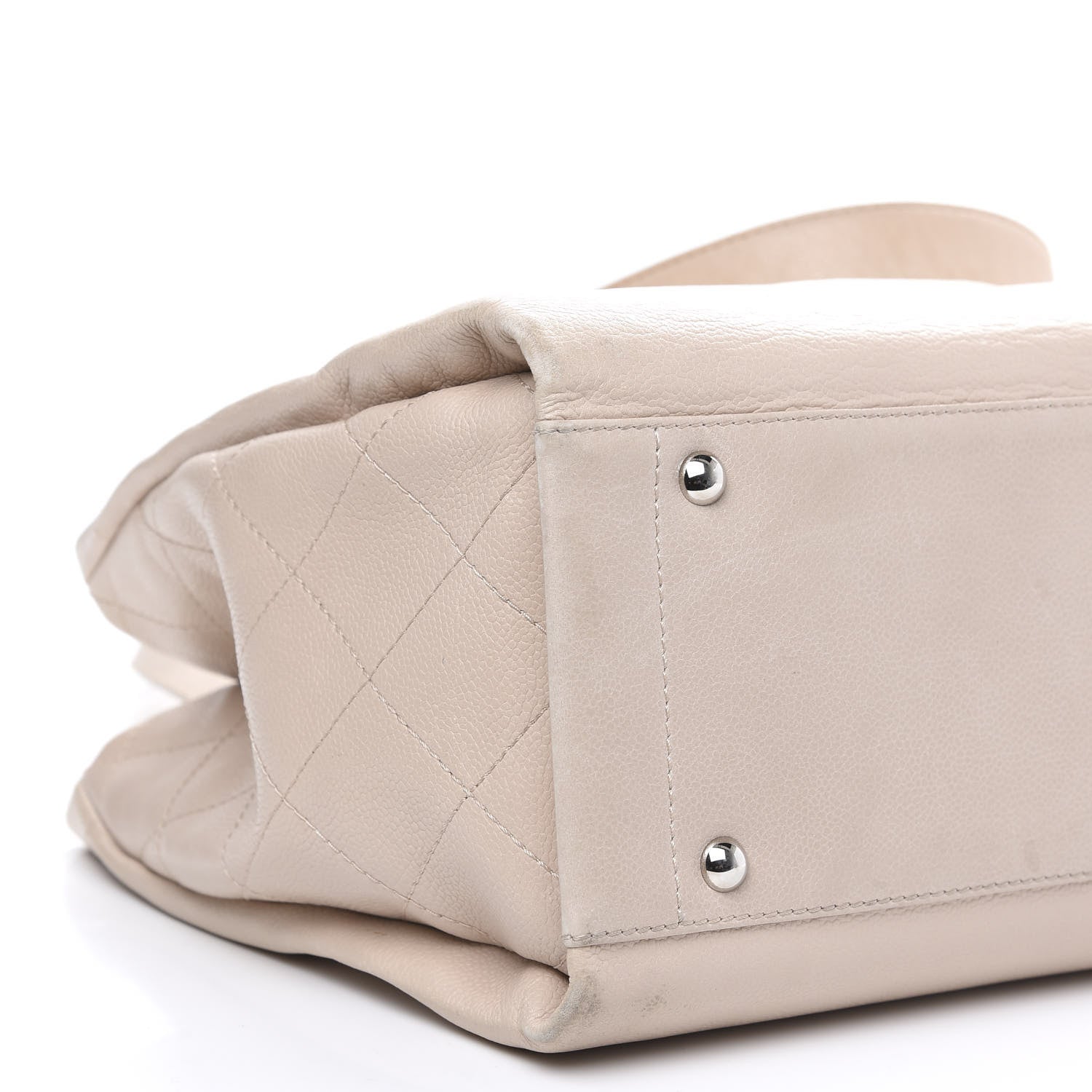 Chanel Caviar Executive Cerf Shopper Tote Beige 8 of 18