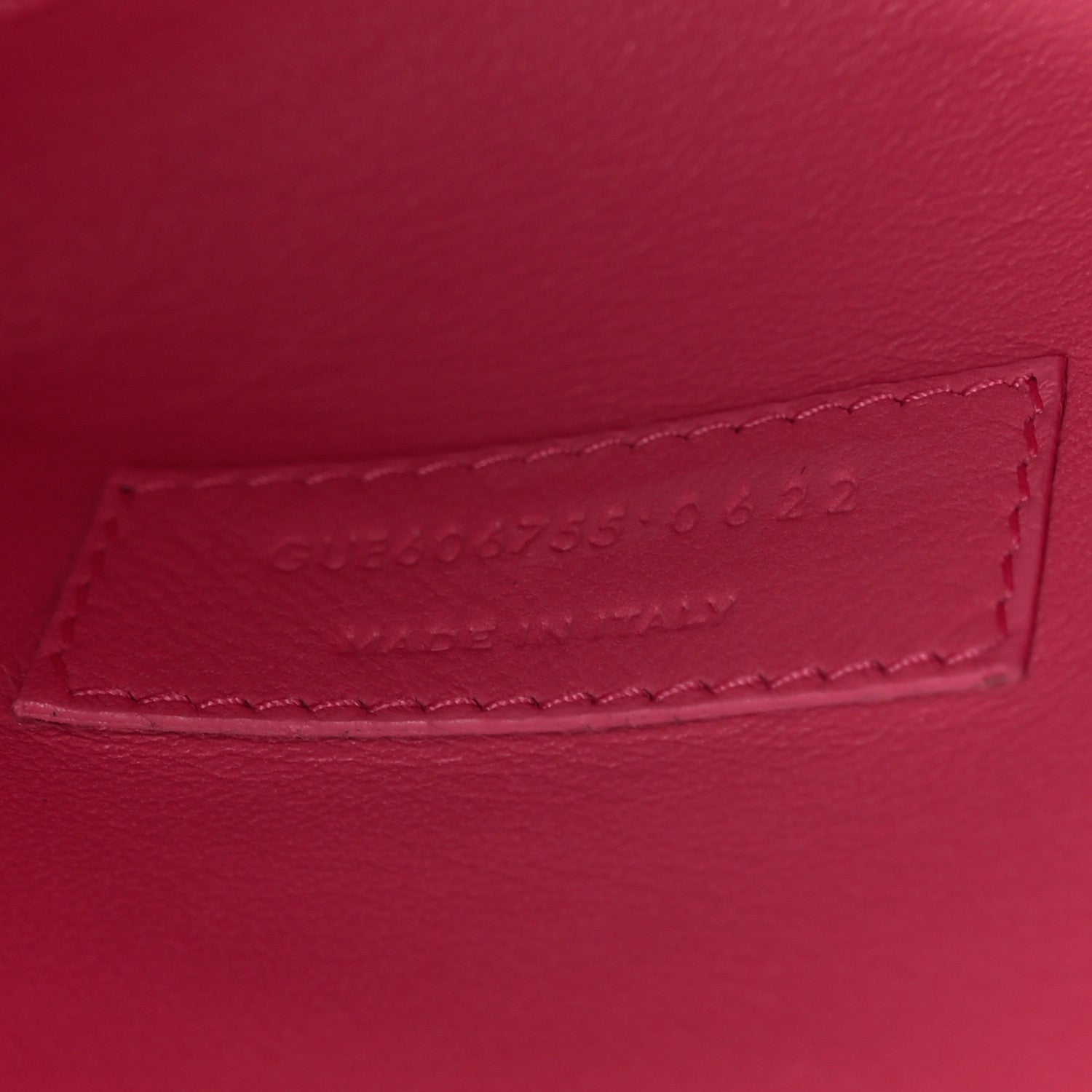 Saint Laurent Snakeskin Embossed Stripe Toy Shopping Tote White Pink 7 of 12