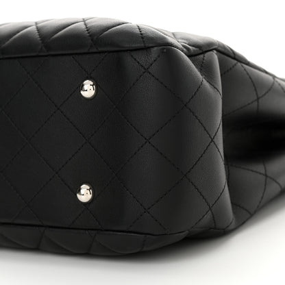 Chanel Calfskin Quilted Large Classic Shopping Tote Black 10 of 11