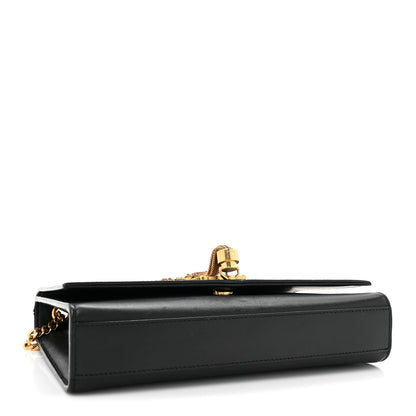 Saint Laurent Smooth Calfskin Medium Classic Monogram Kate Tassel Satchel Black 4 of 14