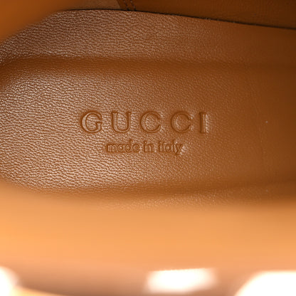 Gucci Monogram Cordovan Lux GG Ankle Boots 39 Beige Cuir 6 of 9