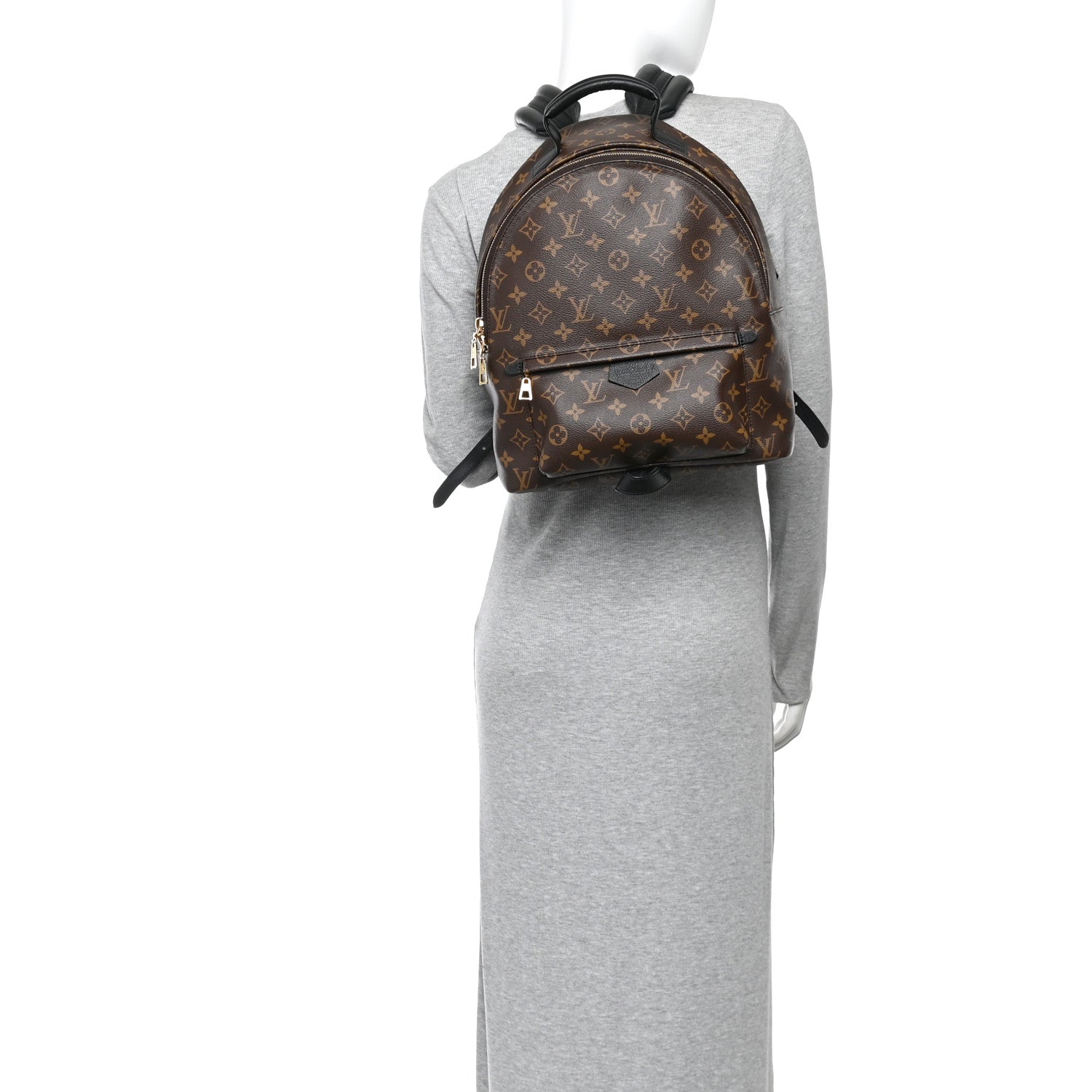 Louis Vuitton Monogram Palm Springs Backpack MM 2 of 12