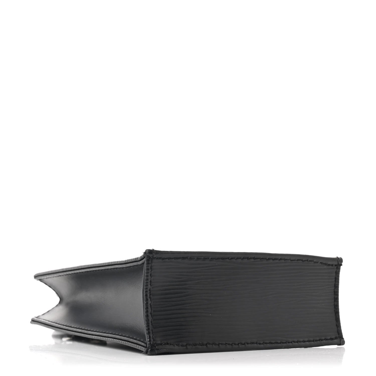 Louis Vuitton Epi Petit Sac Plat Black 4 of 10