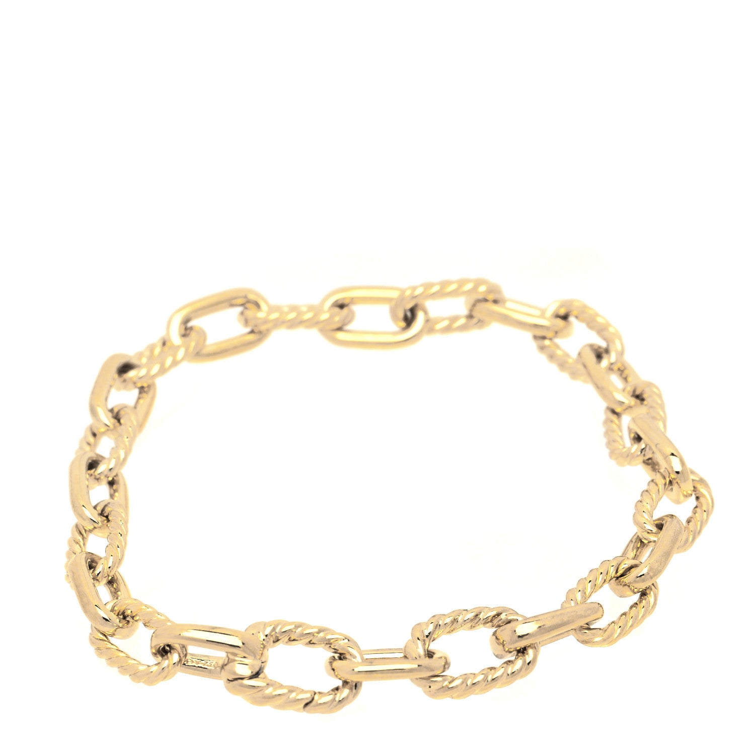 David Yurman 18K Yellow Gold 6mm Madison Classic Chain Bracelet 2 of 4