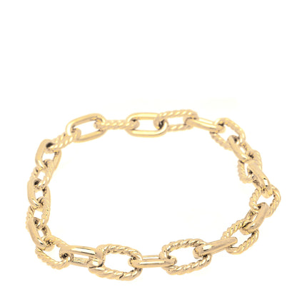 David Yurman 18K Yellow Gold 6mm Madison Classic Chain Bracelet 2 of 4