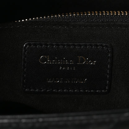Christian Dior Lambskin Cannage Large Lady Dior Black 6 of 10