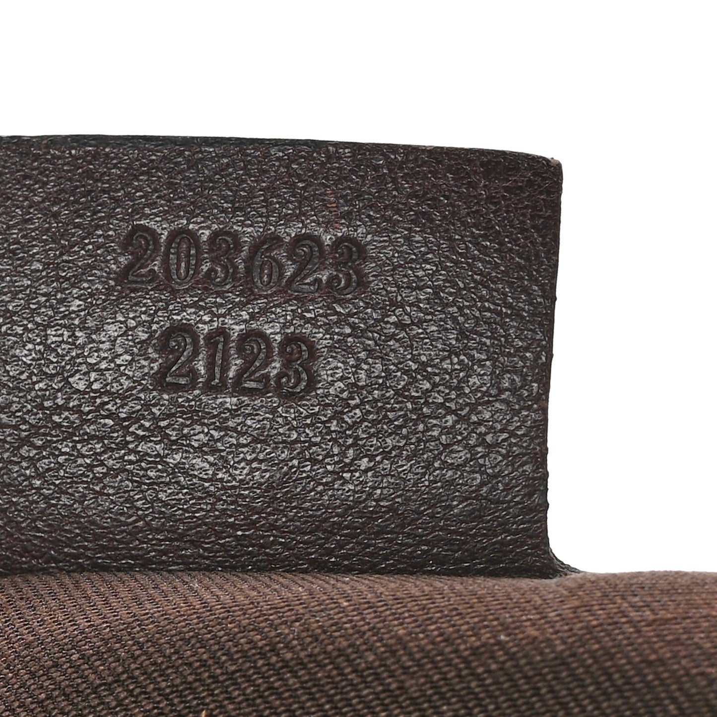 Monogram Studded Pelham Tote Dark Brown