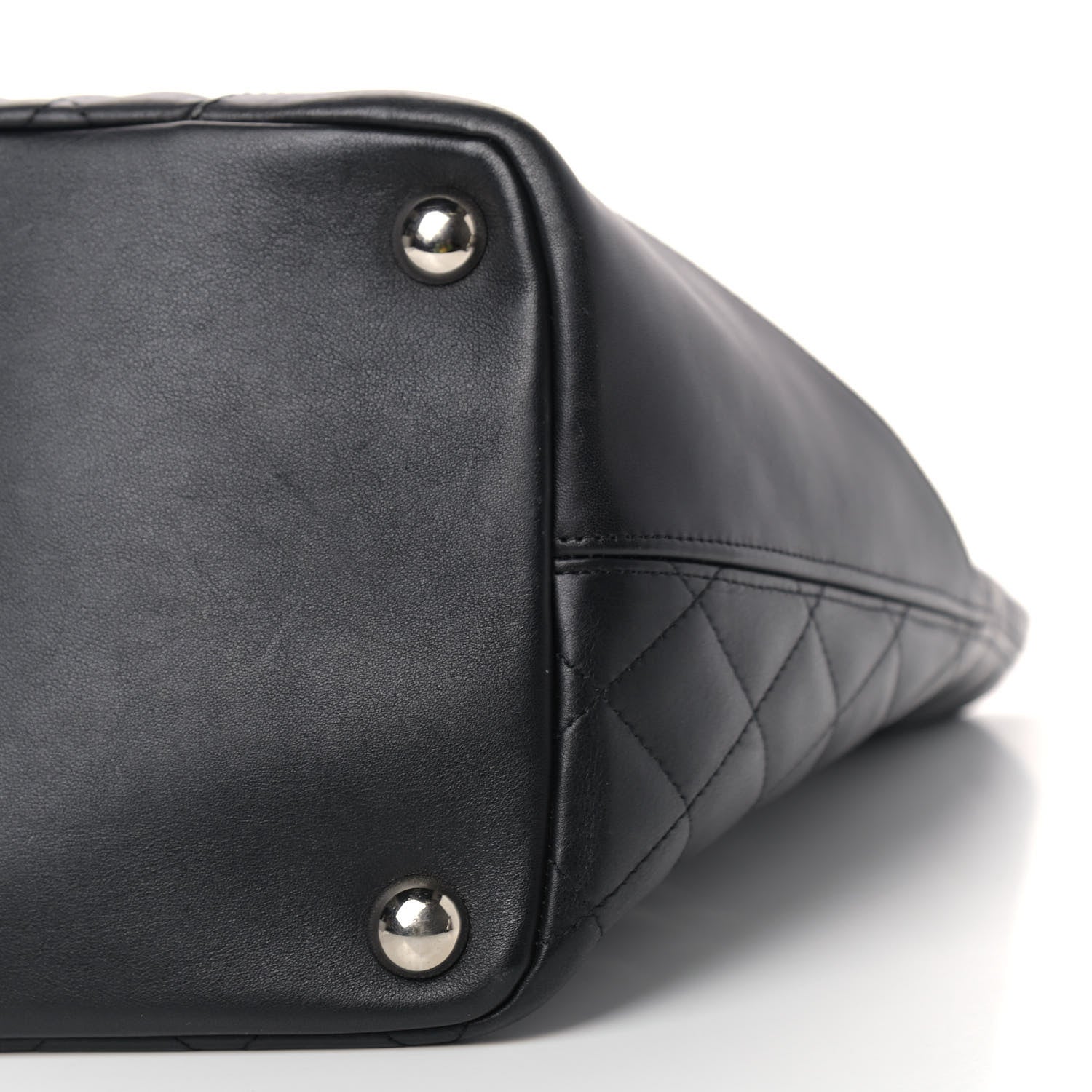 Chanel Calfskin Quilted Large Cambon Tote Black 10 of 10