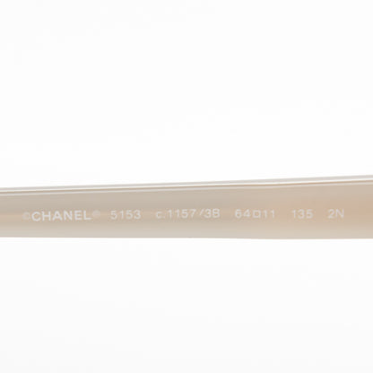 Chanel CC Sunglasses 5153 Black Taupe 5 of 7