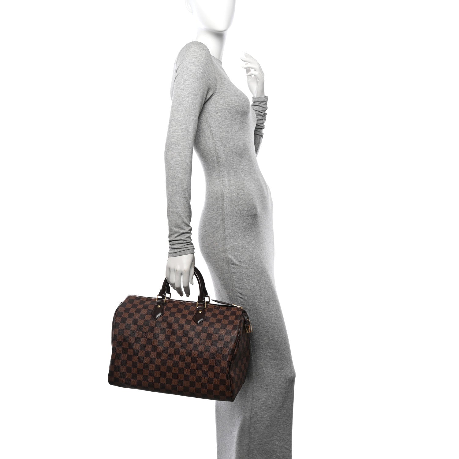 Louis Vuitton Damier Ebene Speedy 35 2 of 10