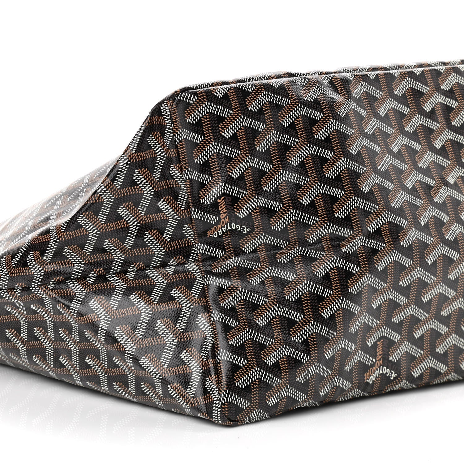 Goyard Goyardine Saint Louis GM Black Gold 10 of 11