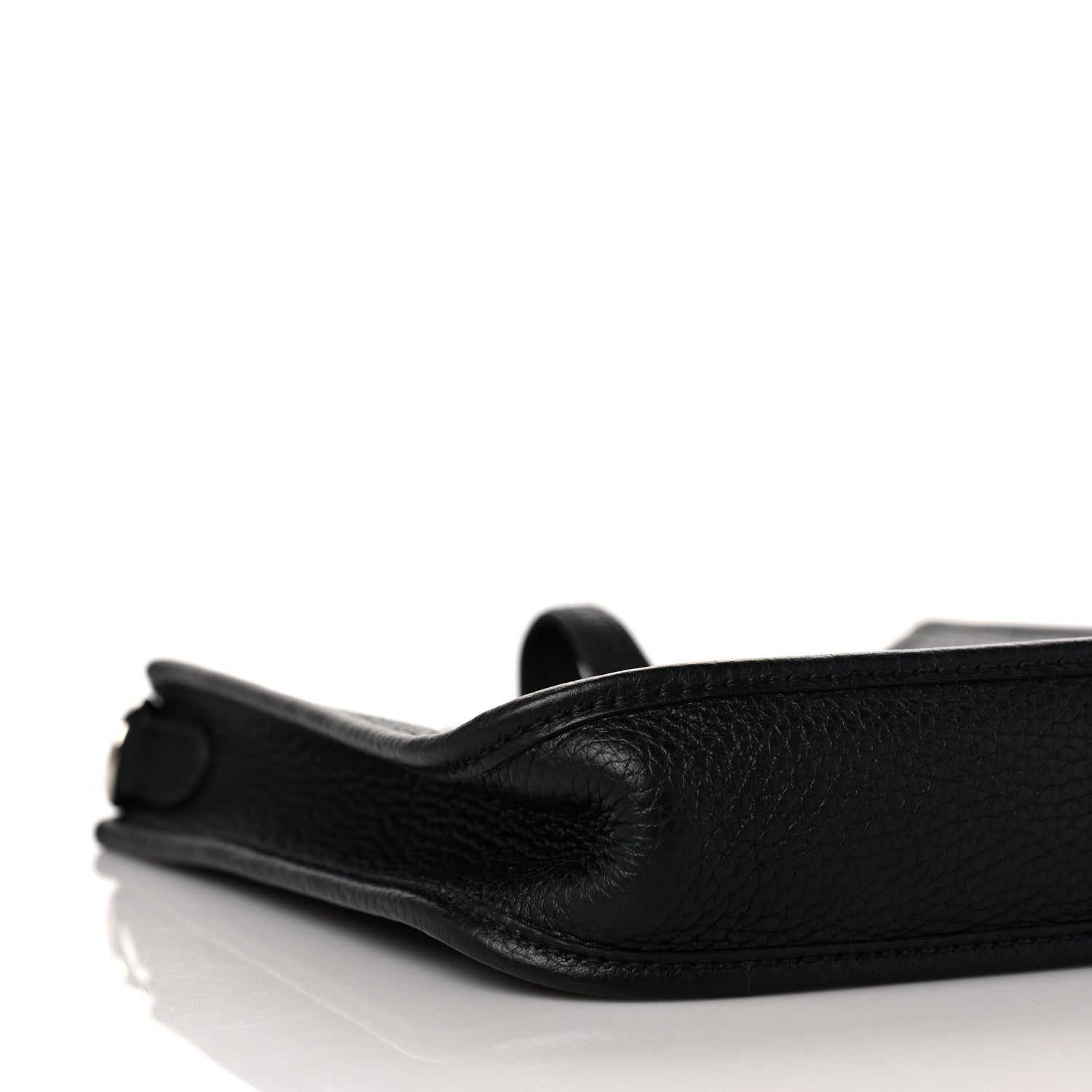 Hermes Taurillon Clemence Evelyne TPM Black 7 of 8