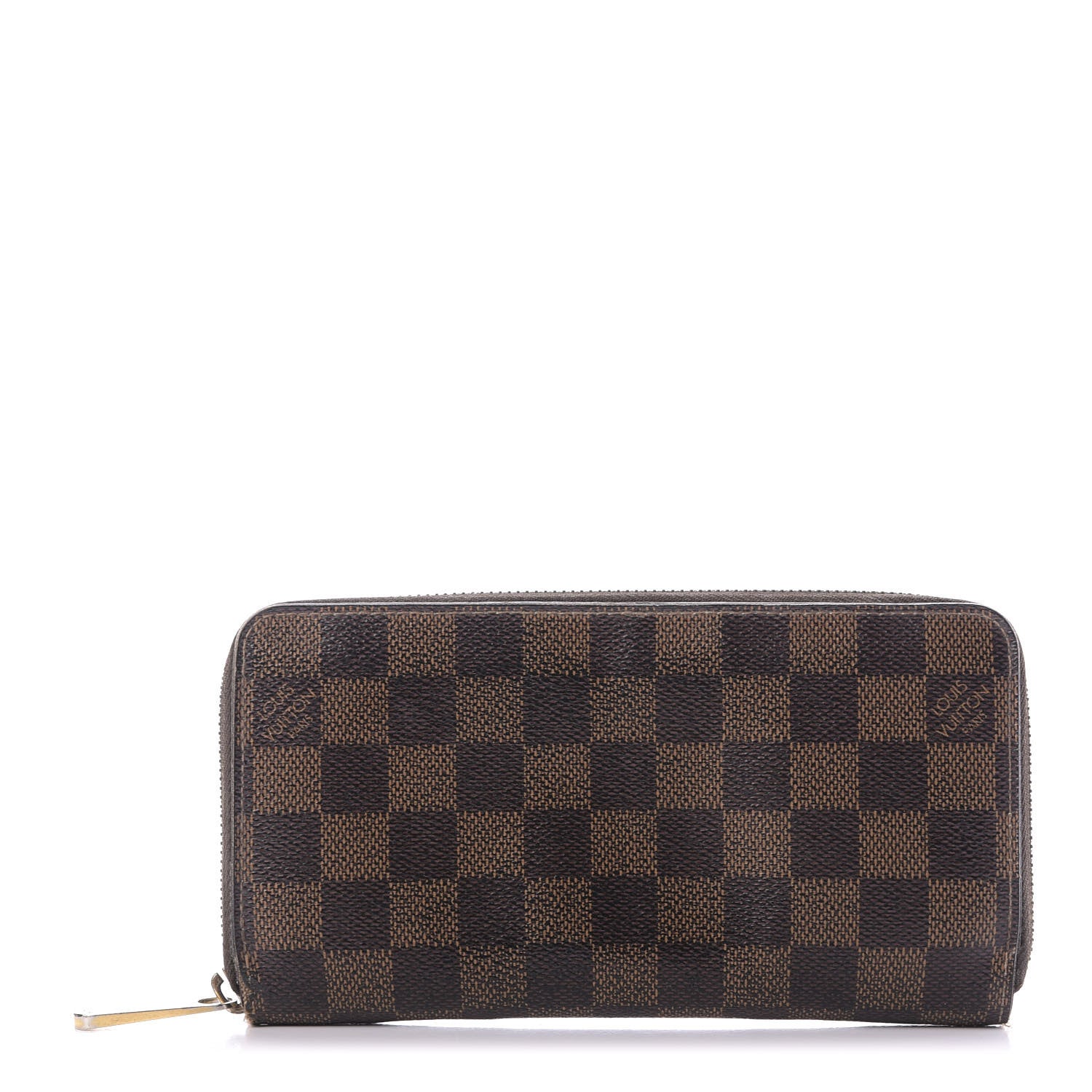 Louis Vuitton Damier Ebene Zippy Wallet 1 of 15