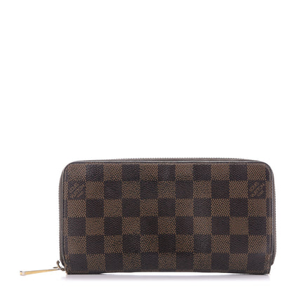 Louis Vuitton Damier Ebene Zippy Wallet 1 of 15