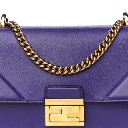 Fendi Vitello Grace Matte Small Kan U Shoulder Bag Purple Rain 8 of 17
