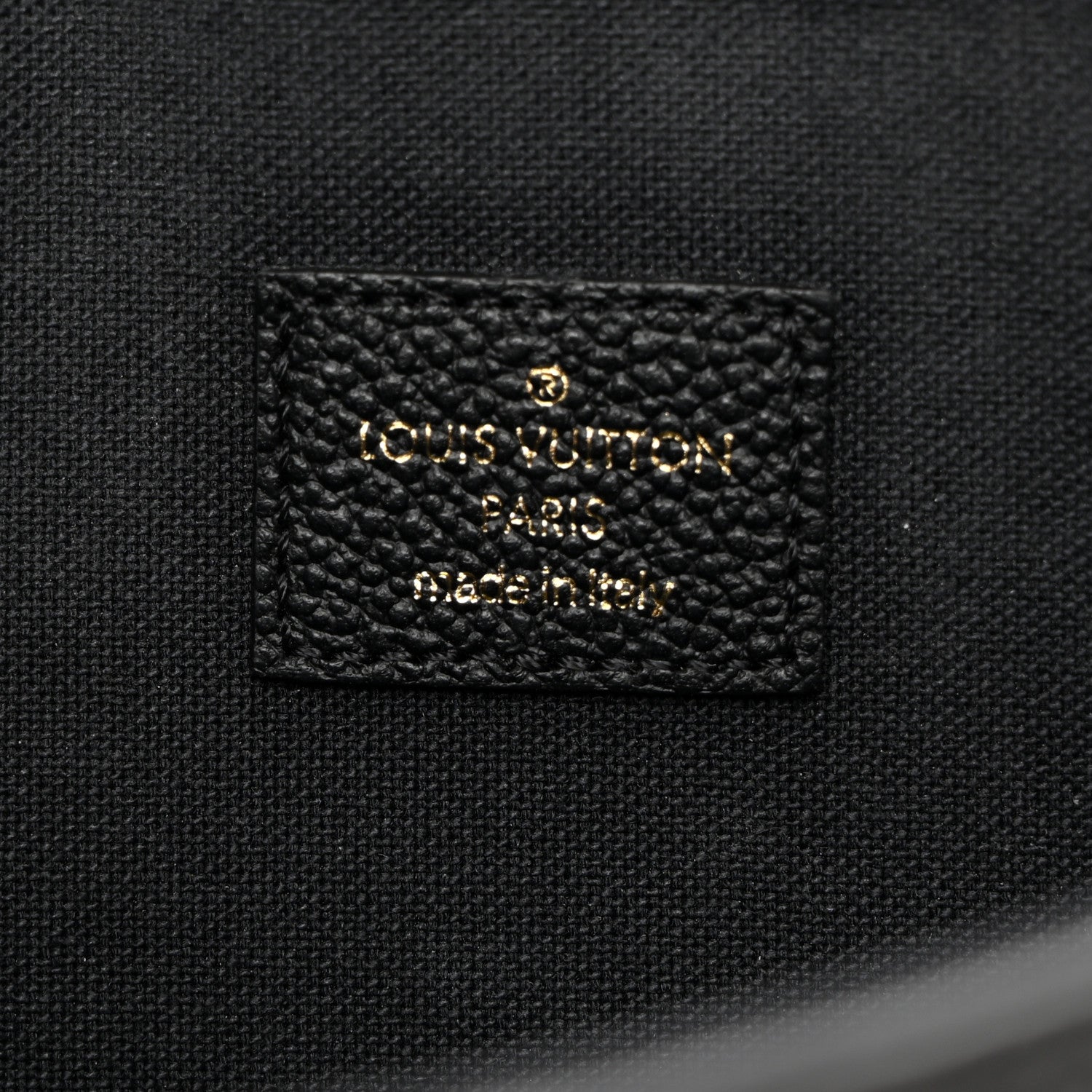 Louis Vuitton Empreinte Pochette Felicie Chain Wallet Black 7 of 10