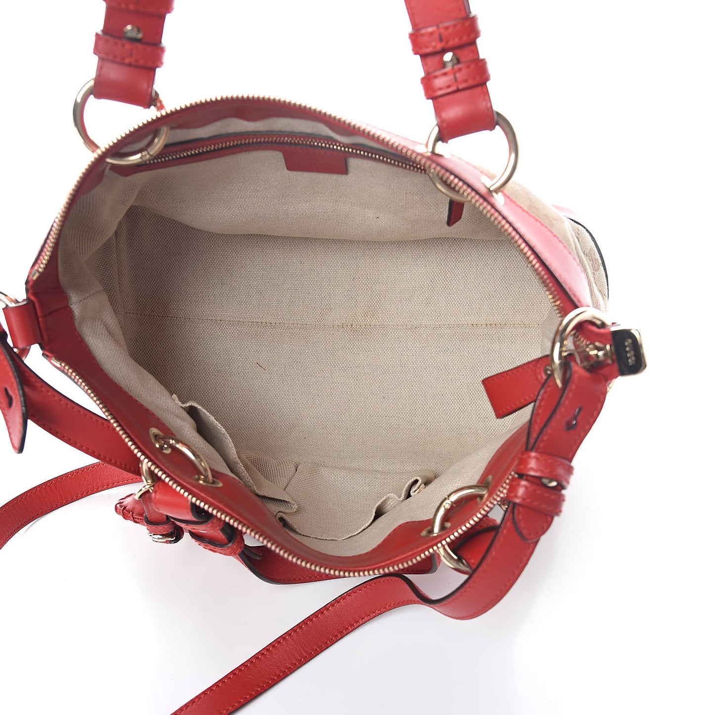 Monogram Valentine Tote Red