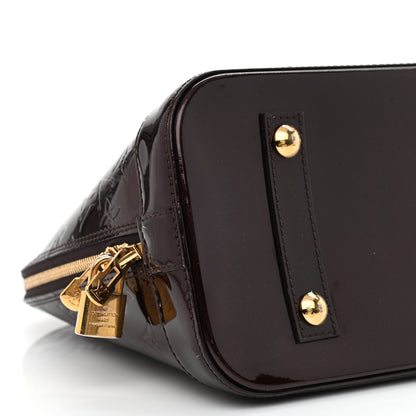 Louis Vuitton Vernis Alma PM Amarante 8 of 10