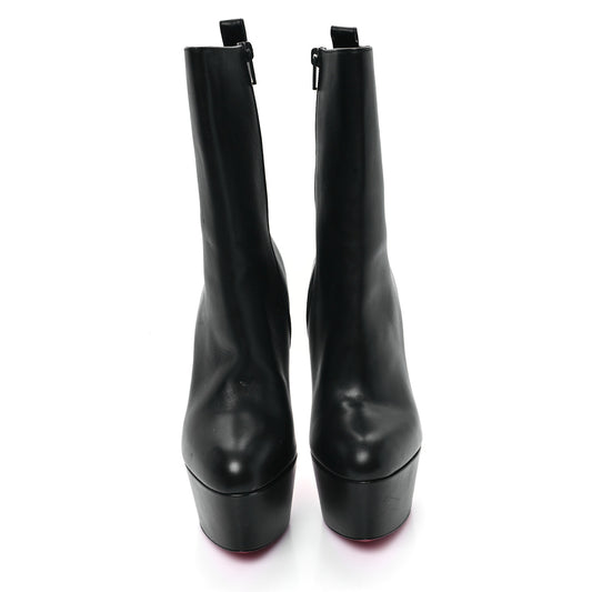 Calfskin Dolly Alta Booty 160 Ankle Boots 38 Black
