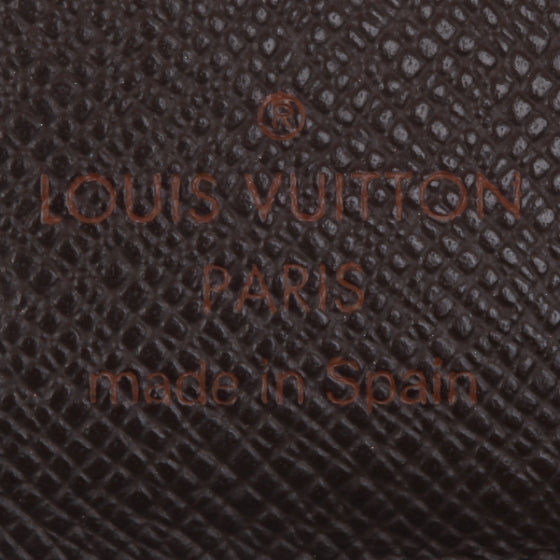Damier Zipped Compact Wallet