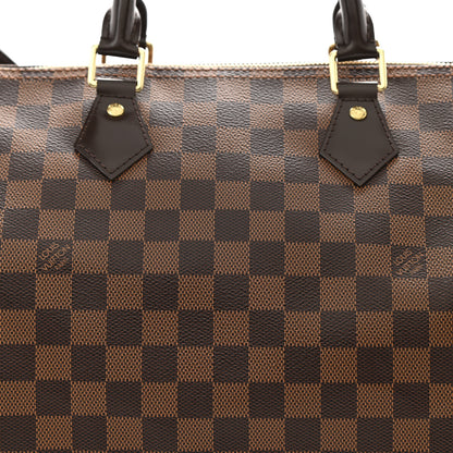 Louis Vuitton Damier Ebene Speedy Bandouliere 35 8 of 8