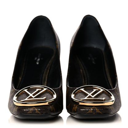 Louis Vuitton Monogram Madeleine Pumps 37.5 2 of 9