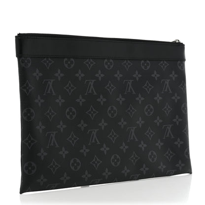 Louis Vuitton Monogram Eclipse Discovery Pochette GM 3 of 9